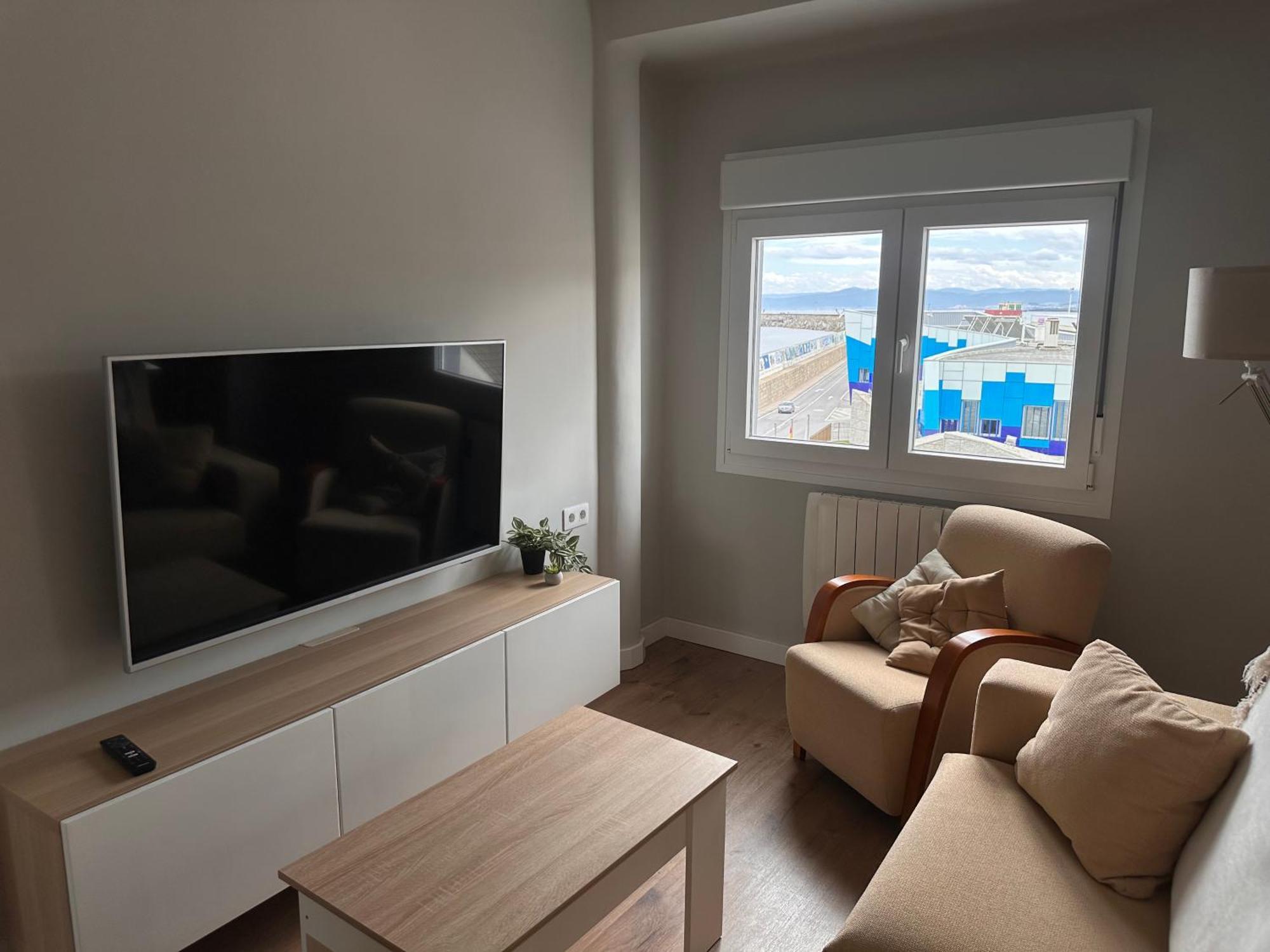 Apartamento Piso A Pie De Playa Burela Exterior foto